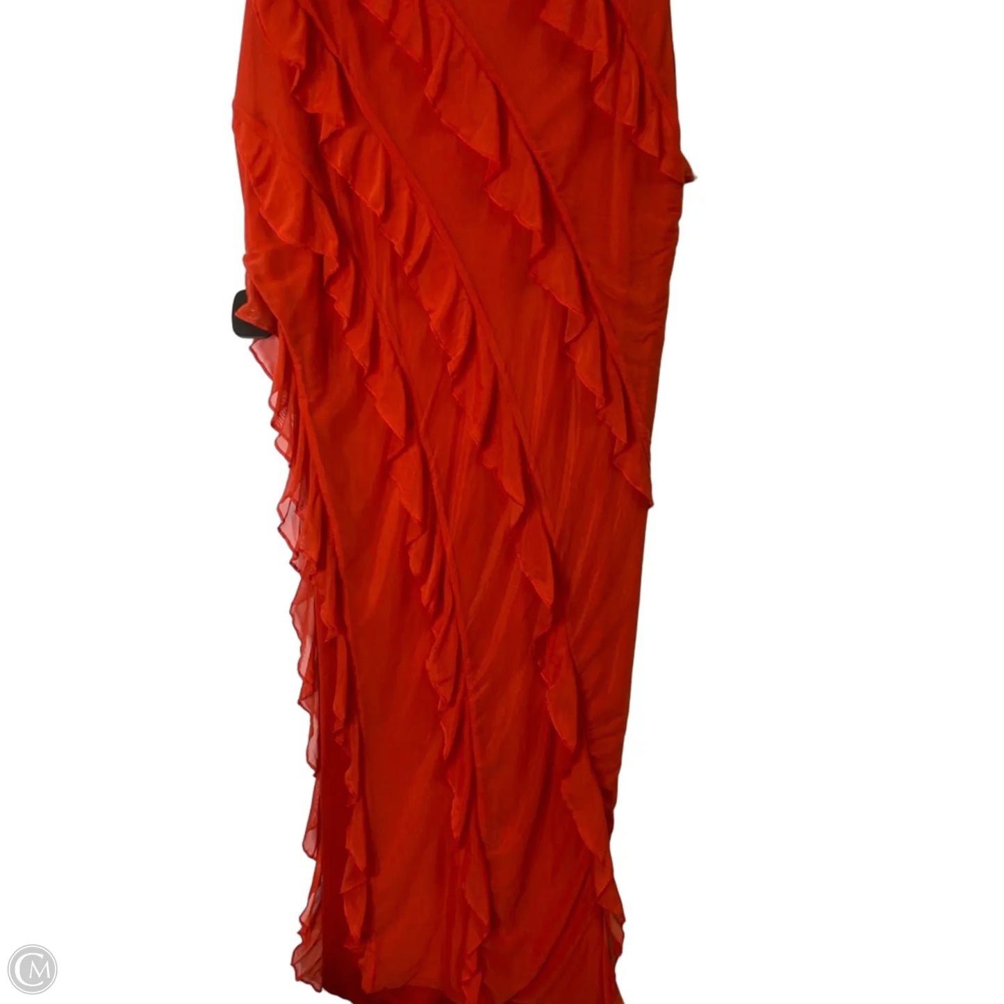 Dress Party Long By Clothes Mentor In Red, Size: 12
