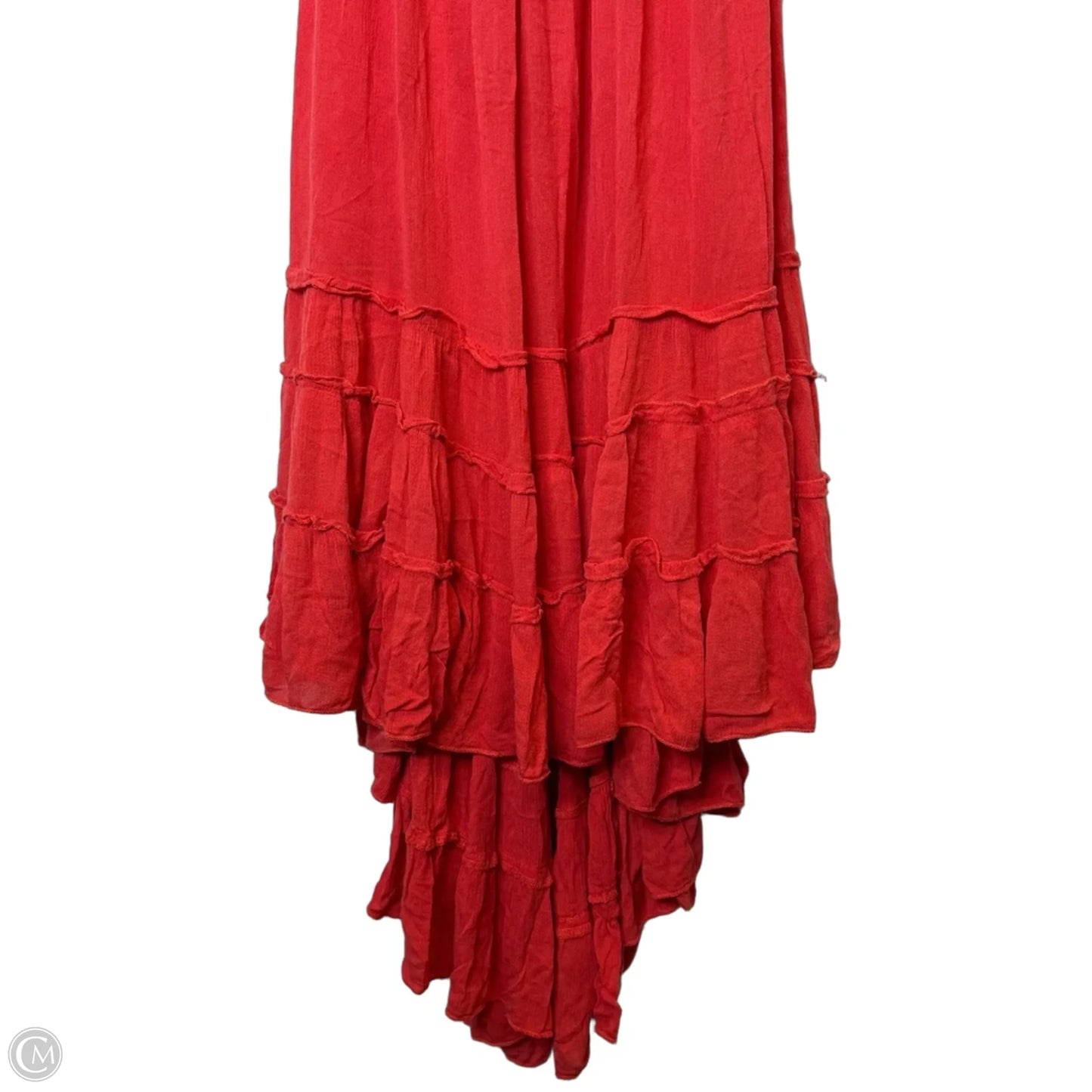 Dress Party Long By Clothes Mentor In Red, Size: Xl