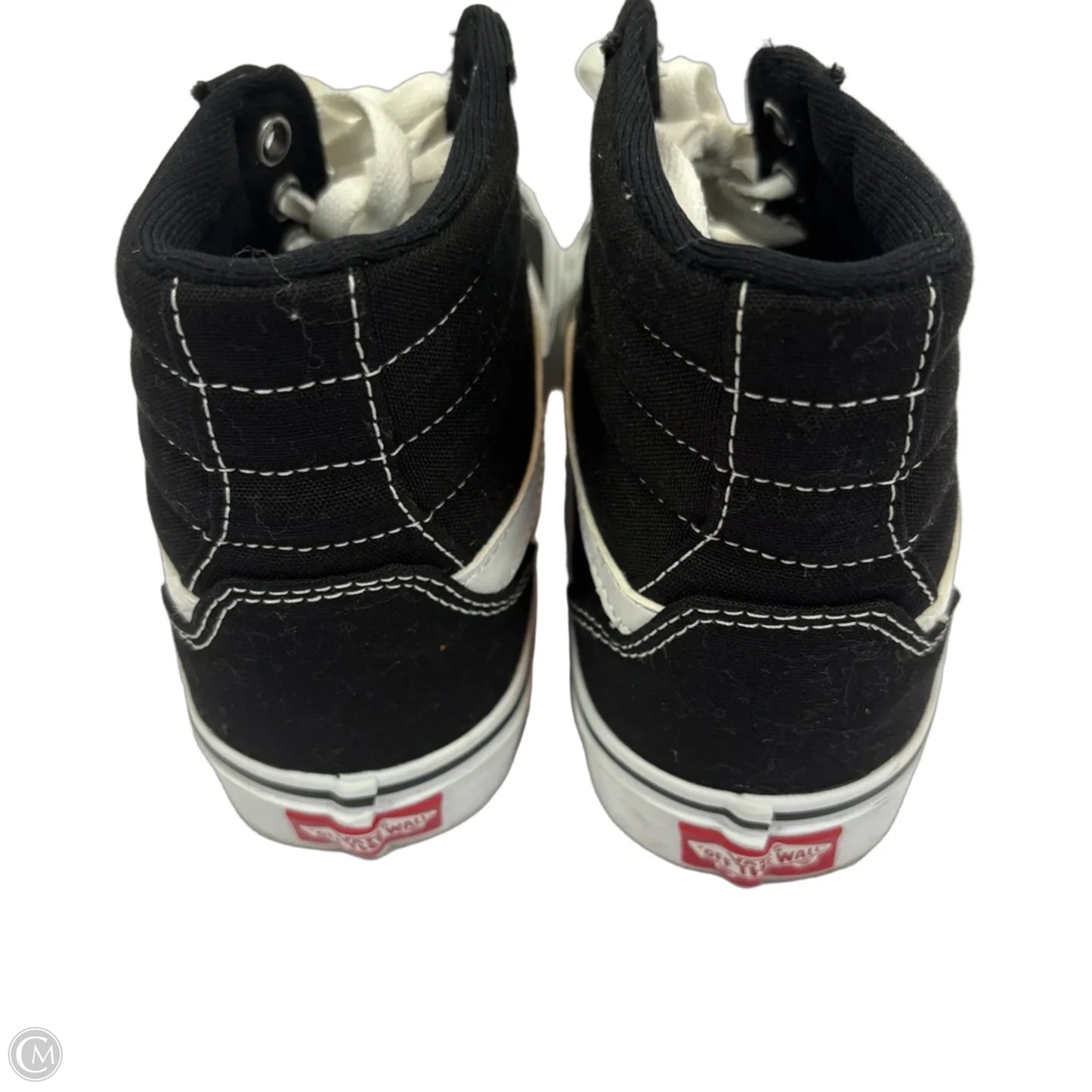 Shoes Sneakers By Vans In Black, Size: 8