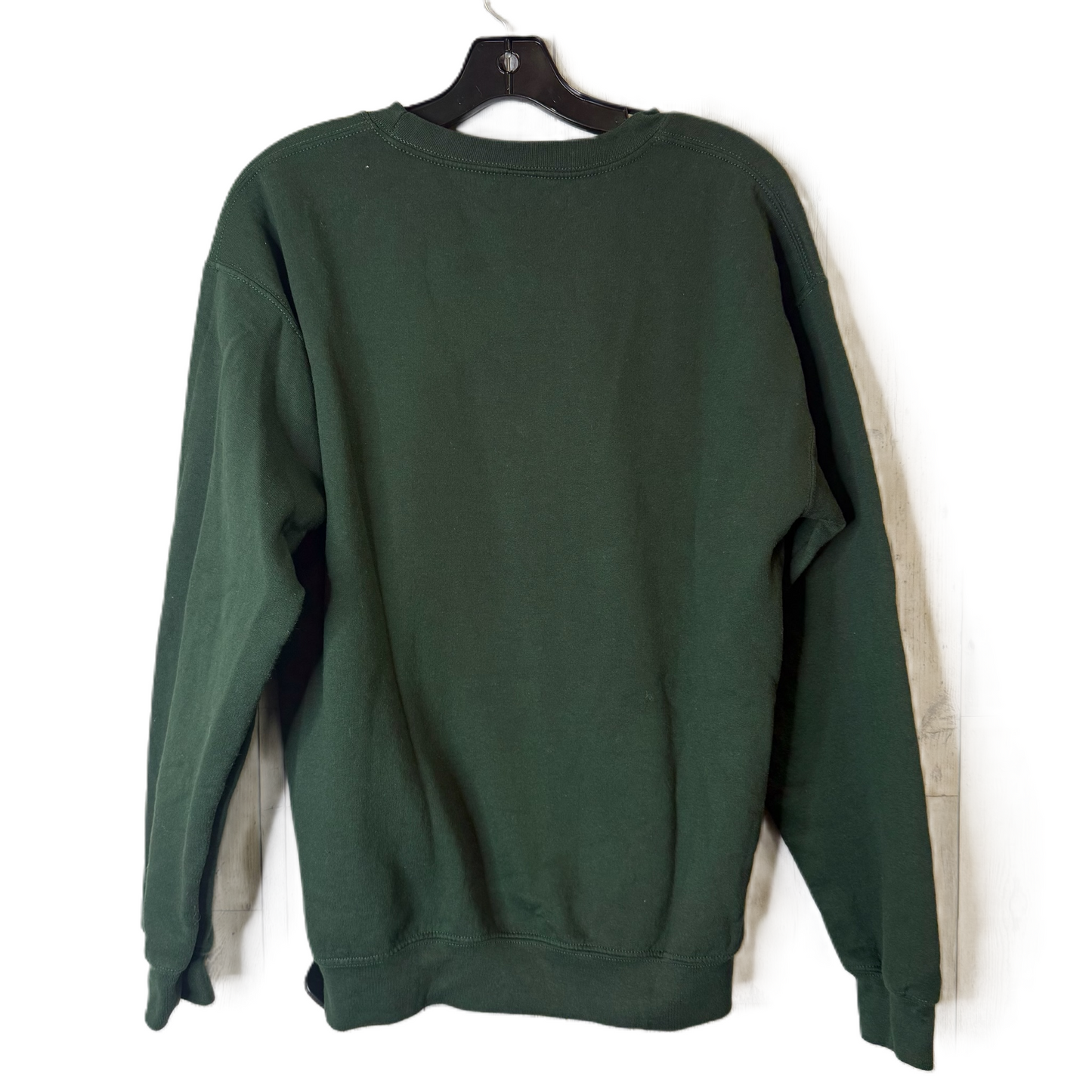 Sweatshirt Crewneck By Gildan In Green, Size: M