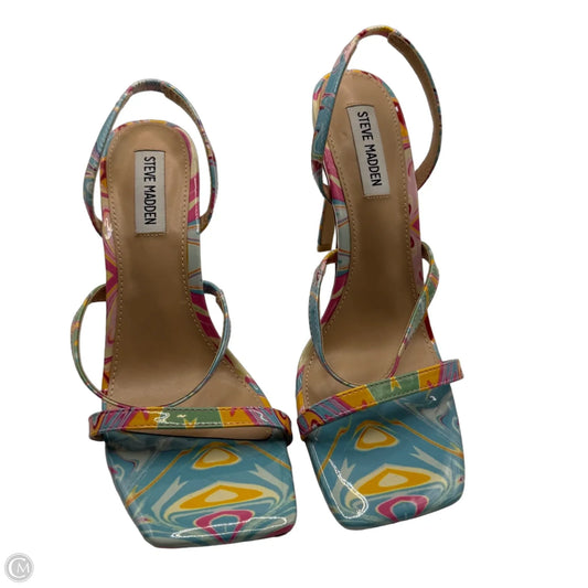 Shoes Heels Stiletto By Steve Madden In Blue, Size: 8.5