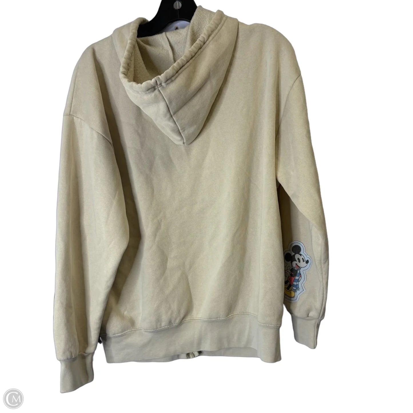 Jacket Other By Disney In Cream, Size: L