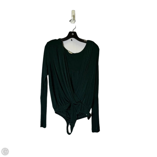 Bodysuit By Free People In Green, Size: L