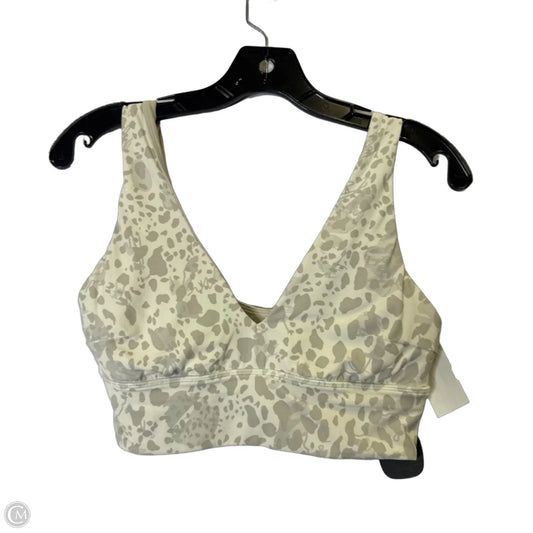 Athletic Bra By Lululemon In Cream, Size: 8
