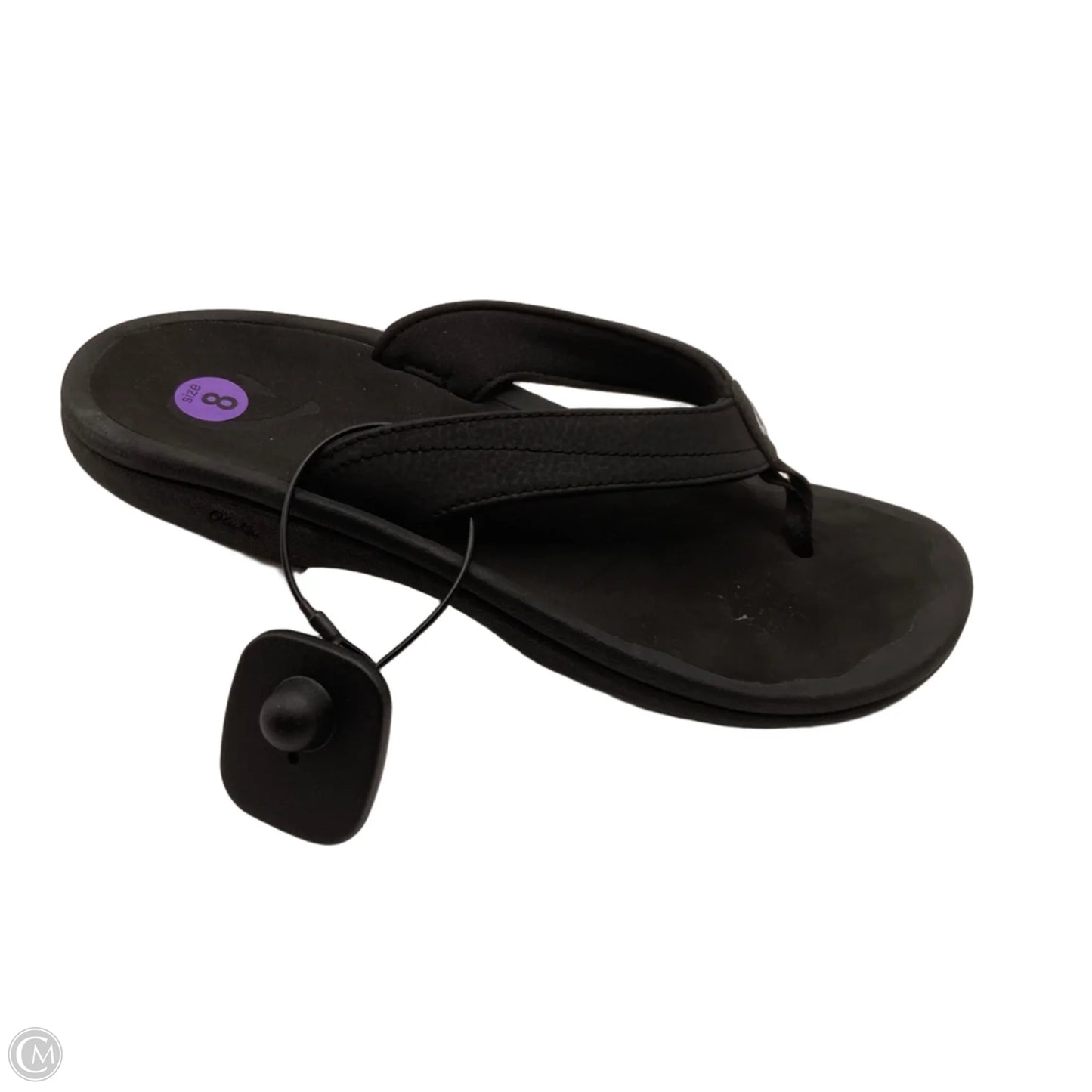 Sandals Flip Flops By Olukai In Black, Size: 8