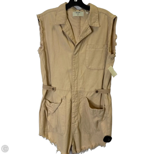 Romper By Clothes Mentor In Cream, Size: S