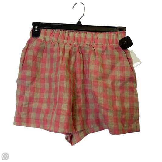 Shorts By Impeccable Pig In Checkered Pattern, Size: M