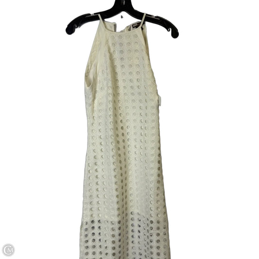 Dress Casual Maxi By Anthropologie In White, Size: Xxs