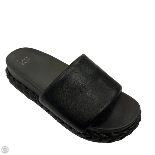 Sandals Flats By A New Day In Black, Size: 8.5