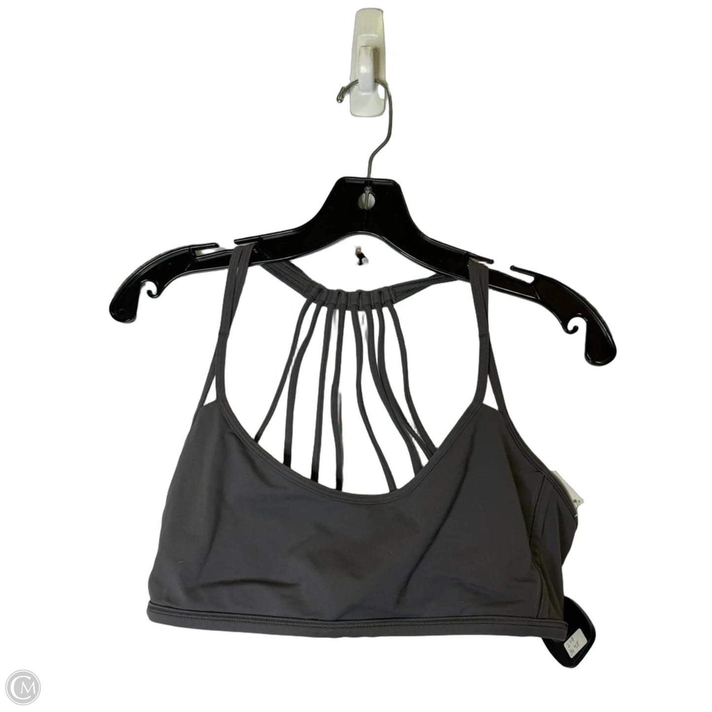 Athletic Bra By Lululemon In Grey, Size: 12