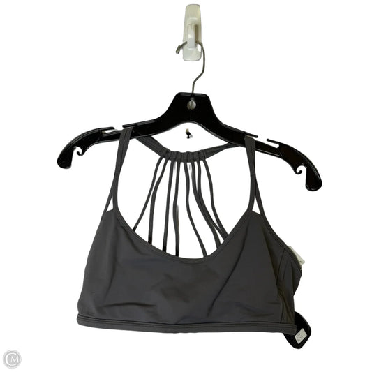 Athletic Bra By Lululemon In Grey, Size: 12