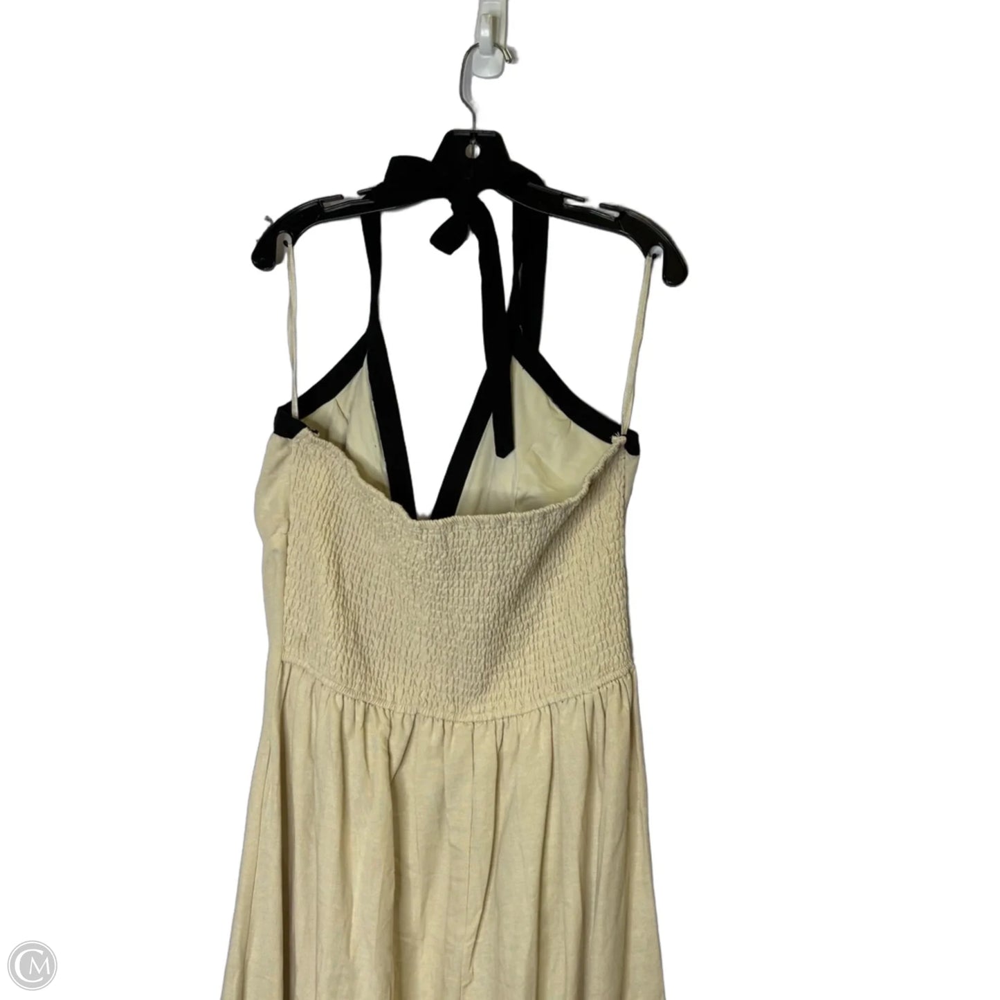 Dress Casual Maxi By Japna In Cream, Size: Xl