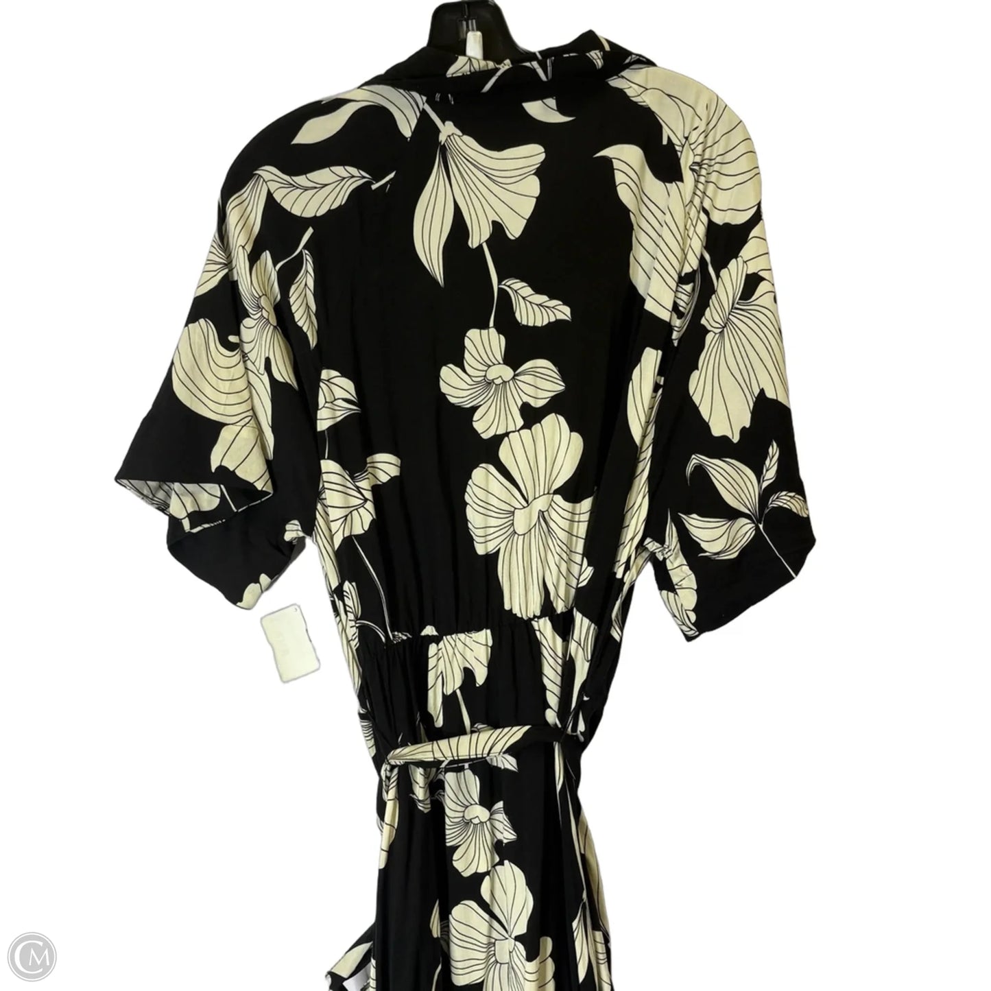 Dress Casual Maxi By H&m In Black, Size: Xl