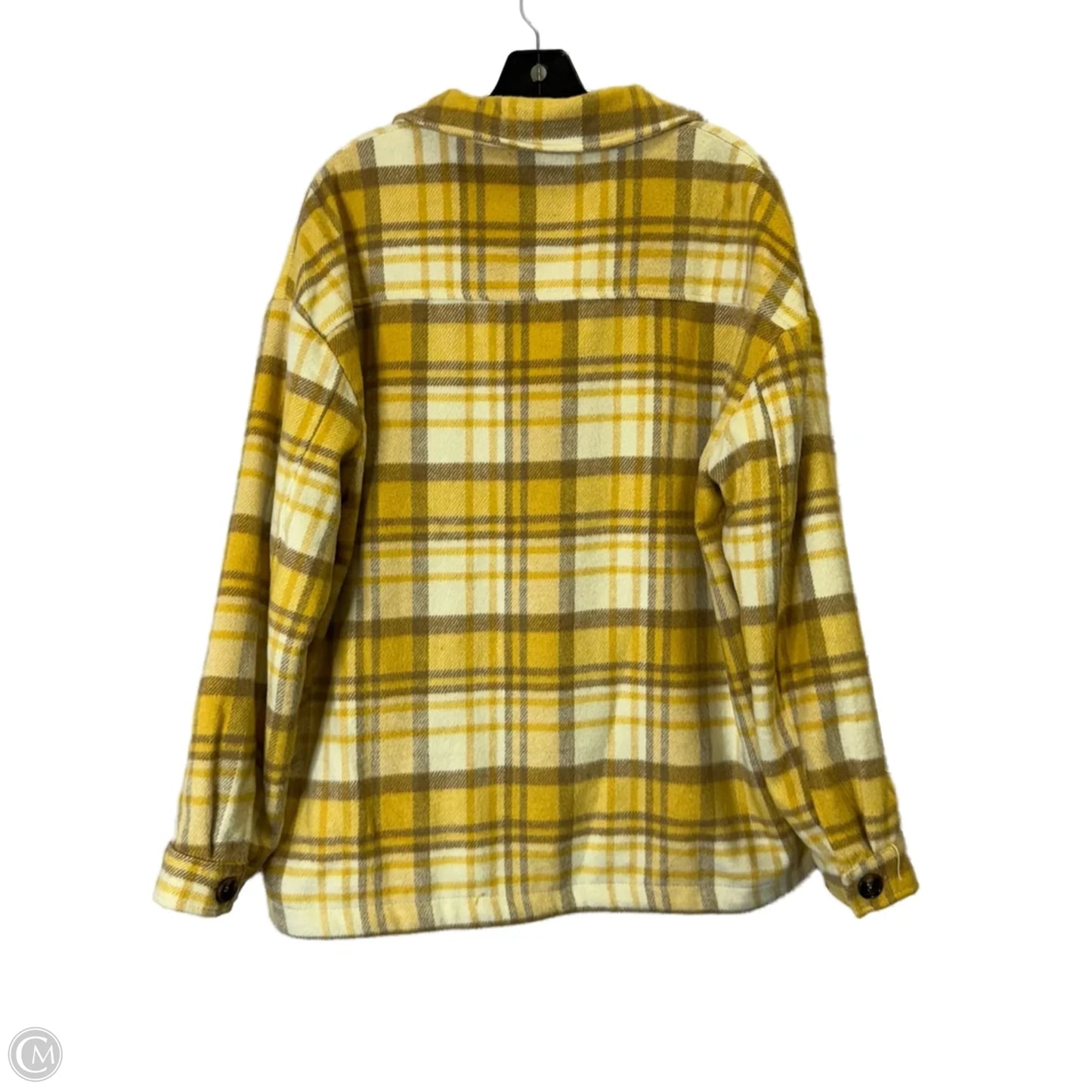 Jacket Other By Clothes Mentor In Yellow, Size: L