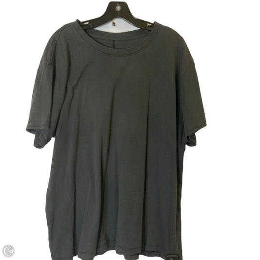 Athletic Top Short Sleeve By Lululemon In Black