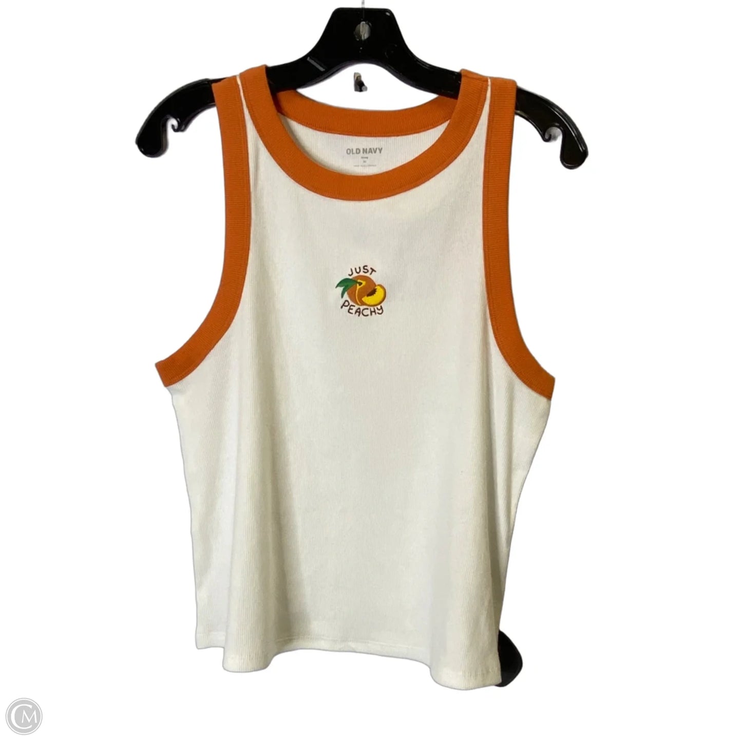 Top Sleeveless By Old Navy In White, Size: Xl