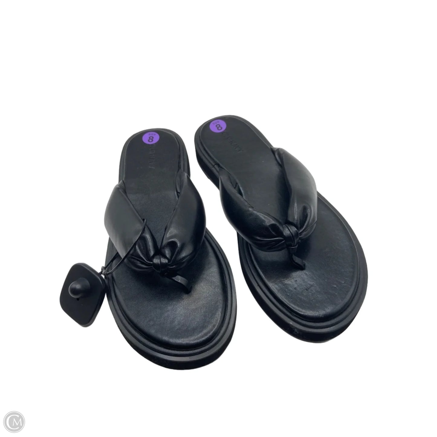 Sandals Flip Flops By Old Navy In Black, Size: 8