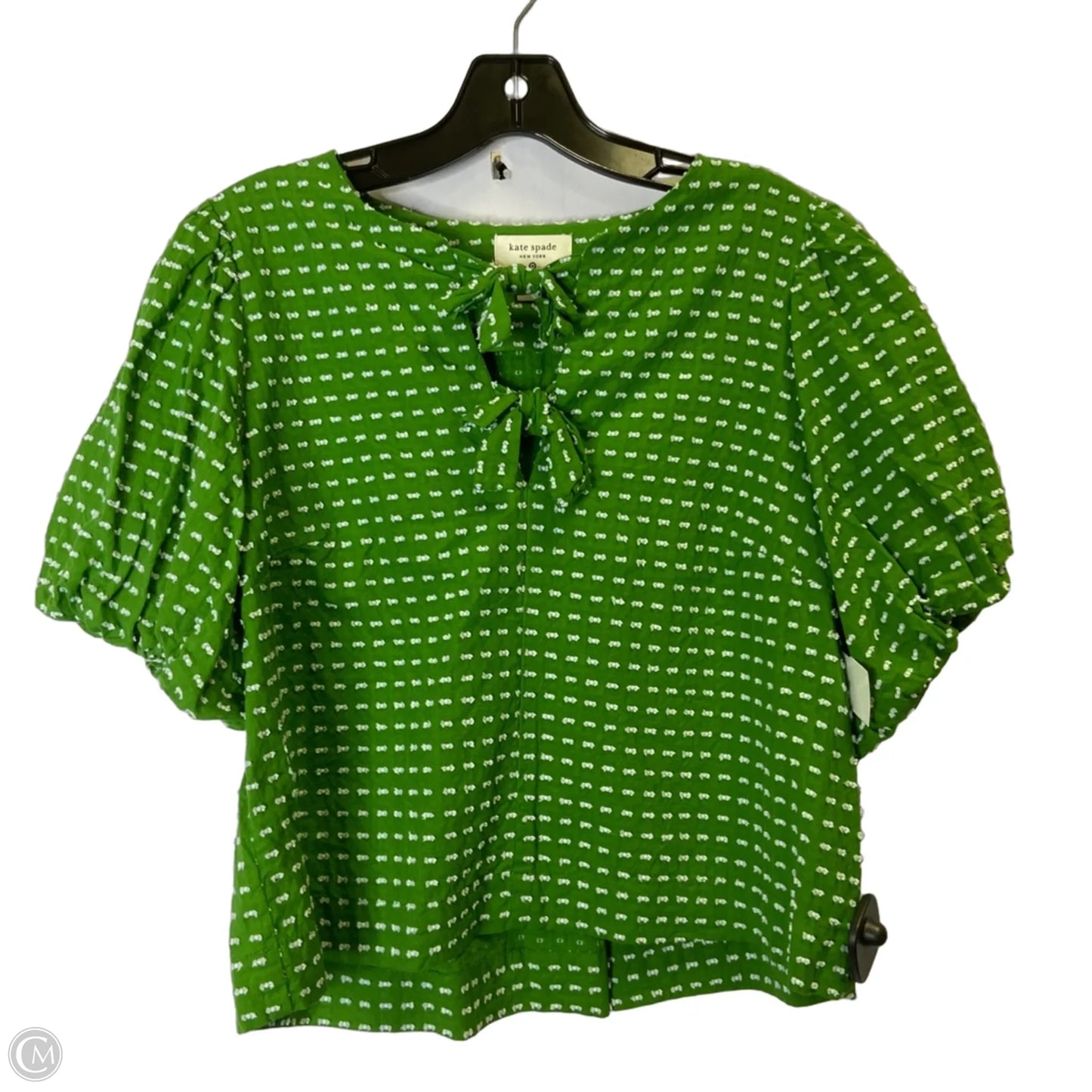 Blouse Short Sleeve By Target-designer In Green, Size: S