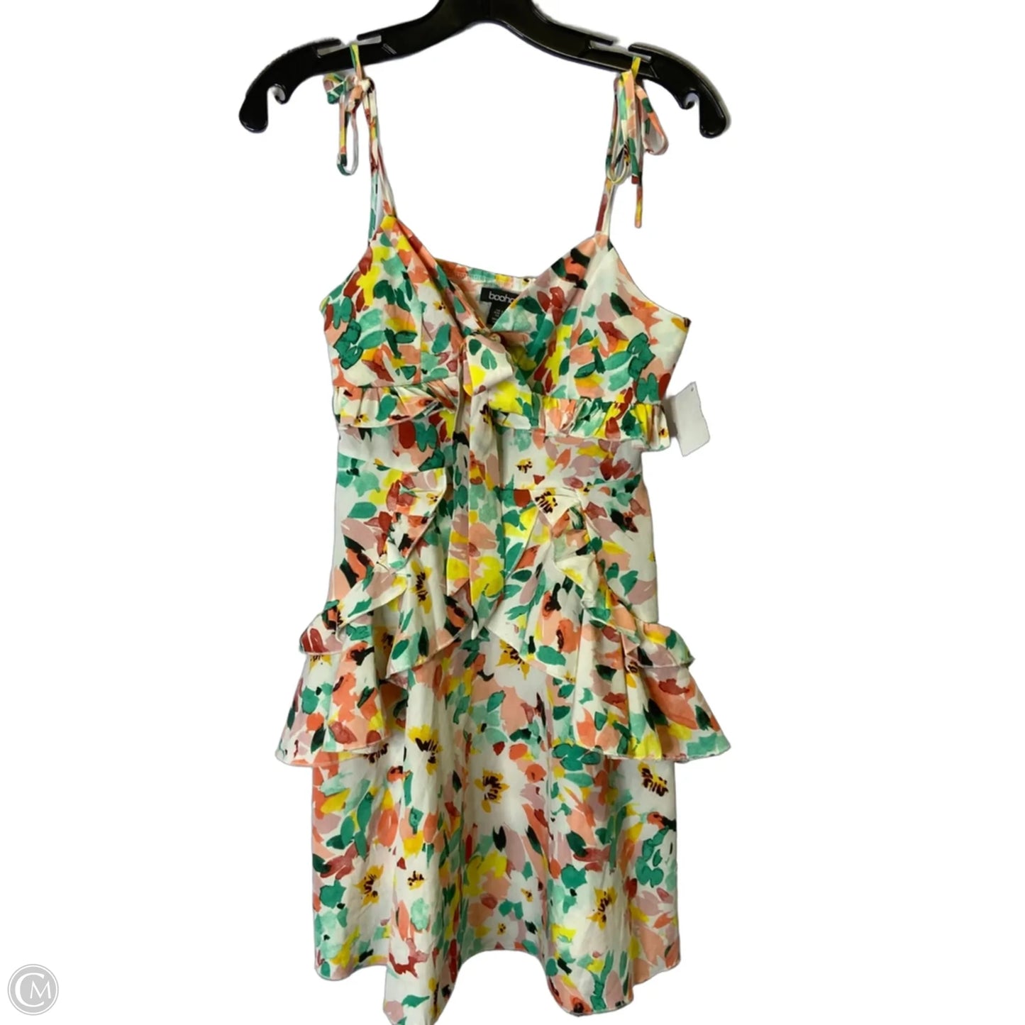 Dress Casual Short By Boohoo Boutique In Floral Print, Size: 4