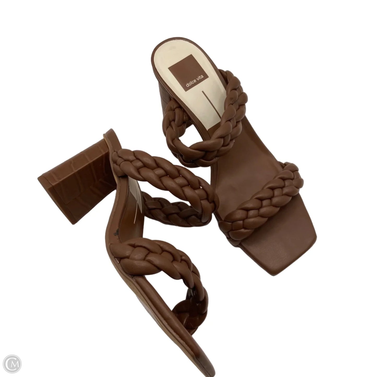 Shoes Heels Block By Dolce Vita In Brown, Size: 9