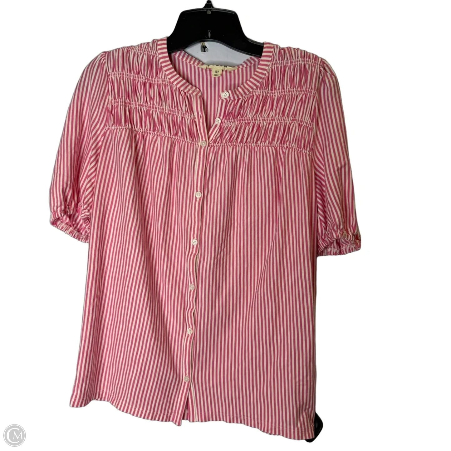 Top Short Sleeve By Boden In Pink, Size: 8