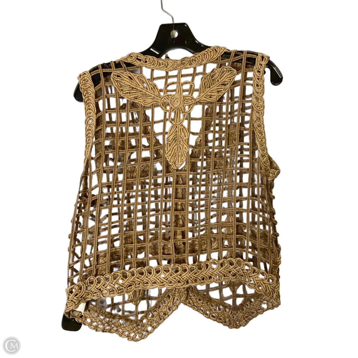 Vest Other By Clothes Mentor In Brown, Size: M