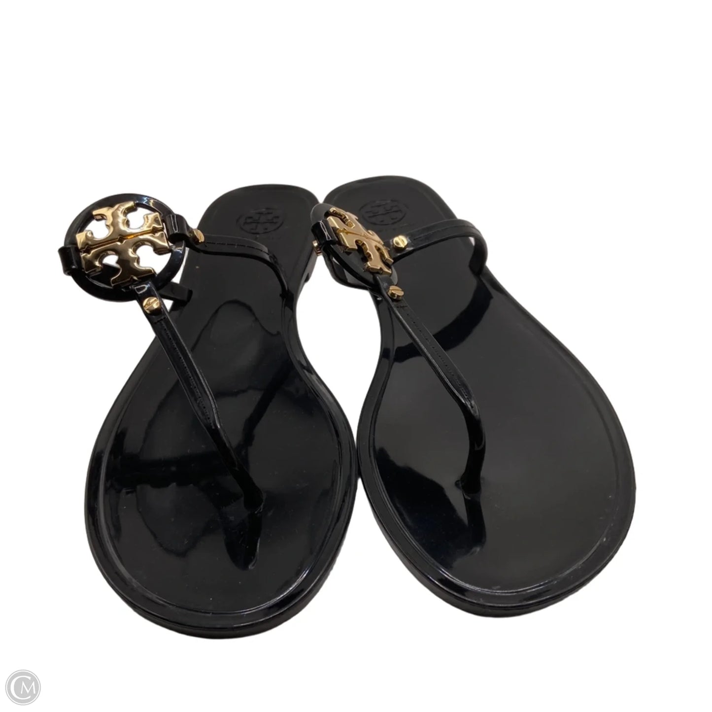 Sandals Designer By Tory Burch In Black, Size: 10