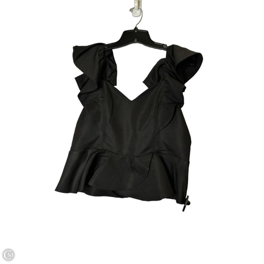 Top Sleeveless By Express In Black, Size: L