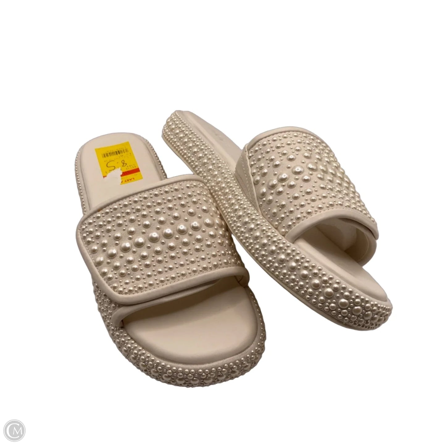 Sandals Flats By Inc In Cream, Size: 8.5