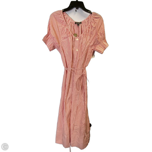 Dress Casual Maxi By J. Crew In Red, Size: Xs