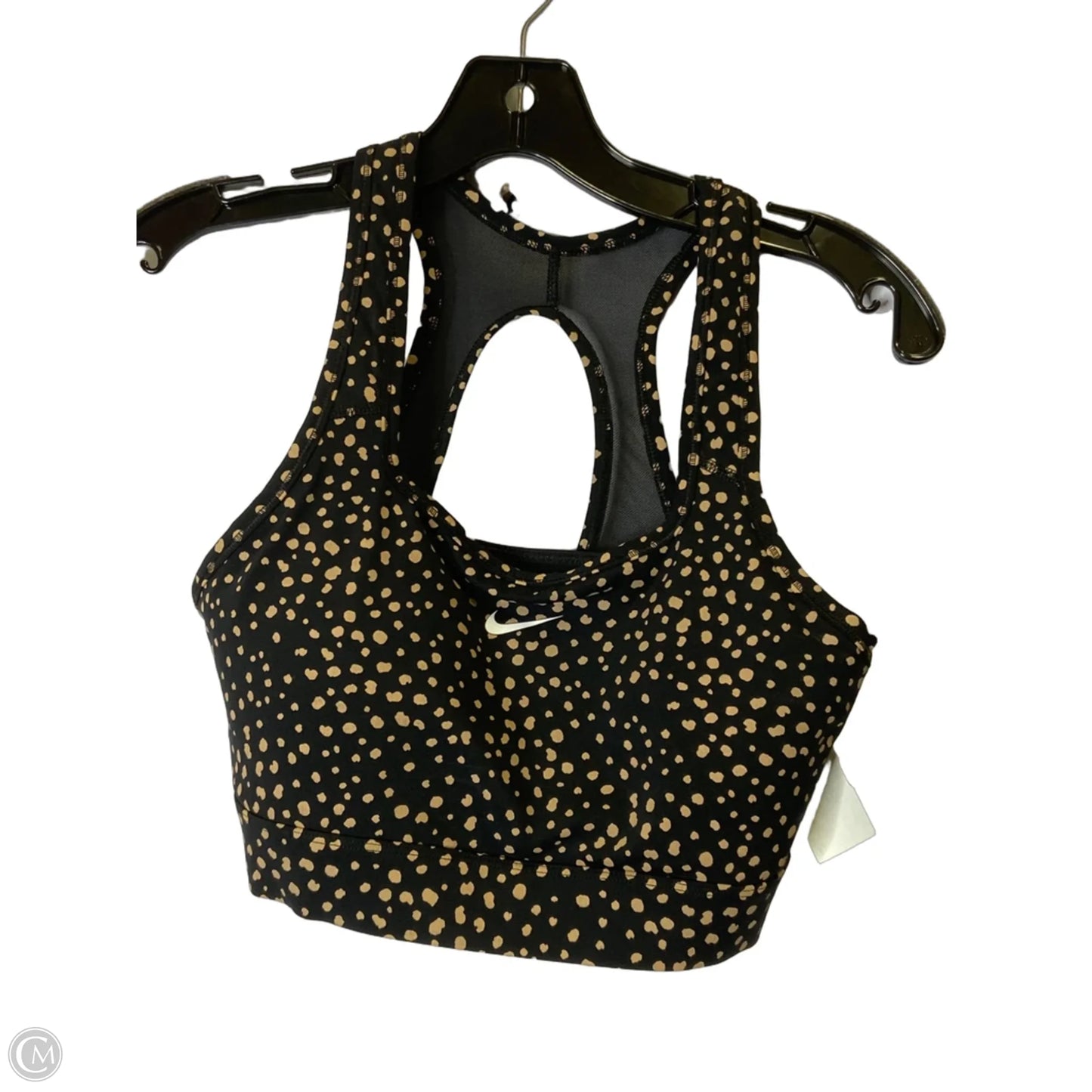 Athletic Bra By Nike Apparel In Black, Size: M