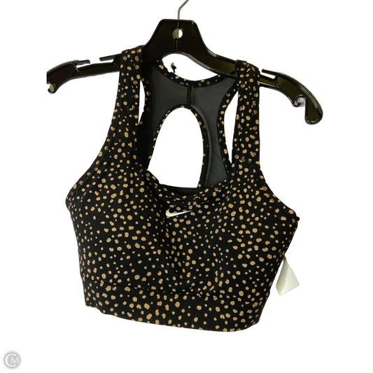 Athletic Bra By Nike Apparel In Black, Size: M