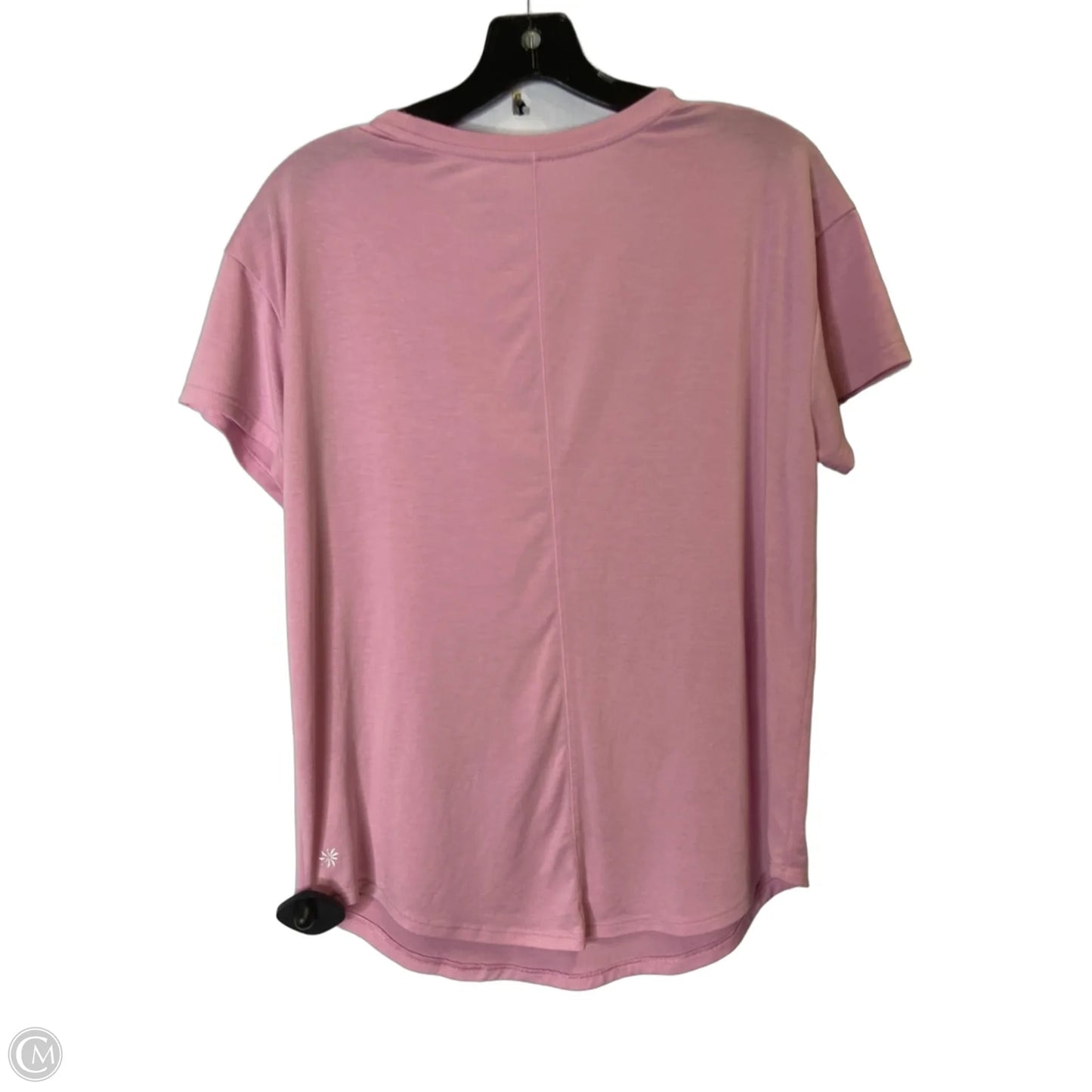 Athletic Top Short Sleeve By Athleta In Pink, Size: Xs