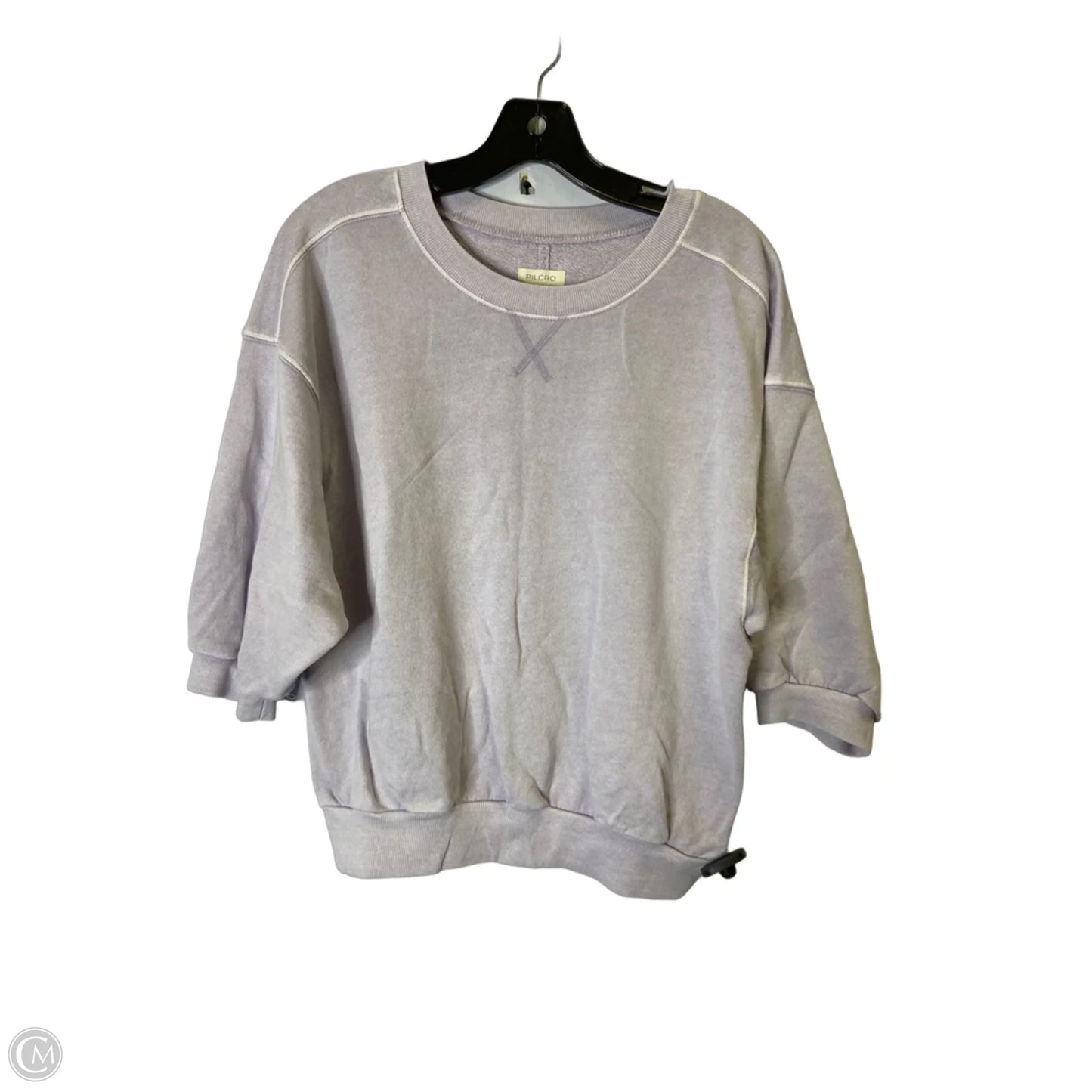 Sweatshirt Crewneck By Pilcro In Purple, Size: S