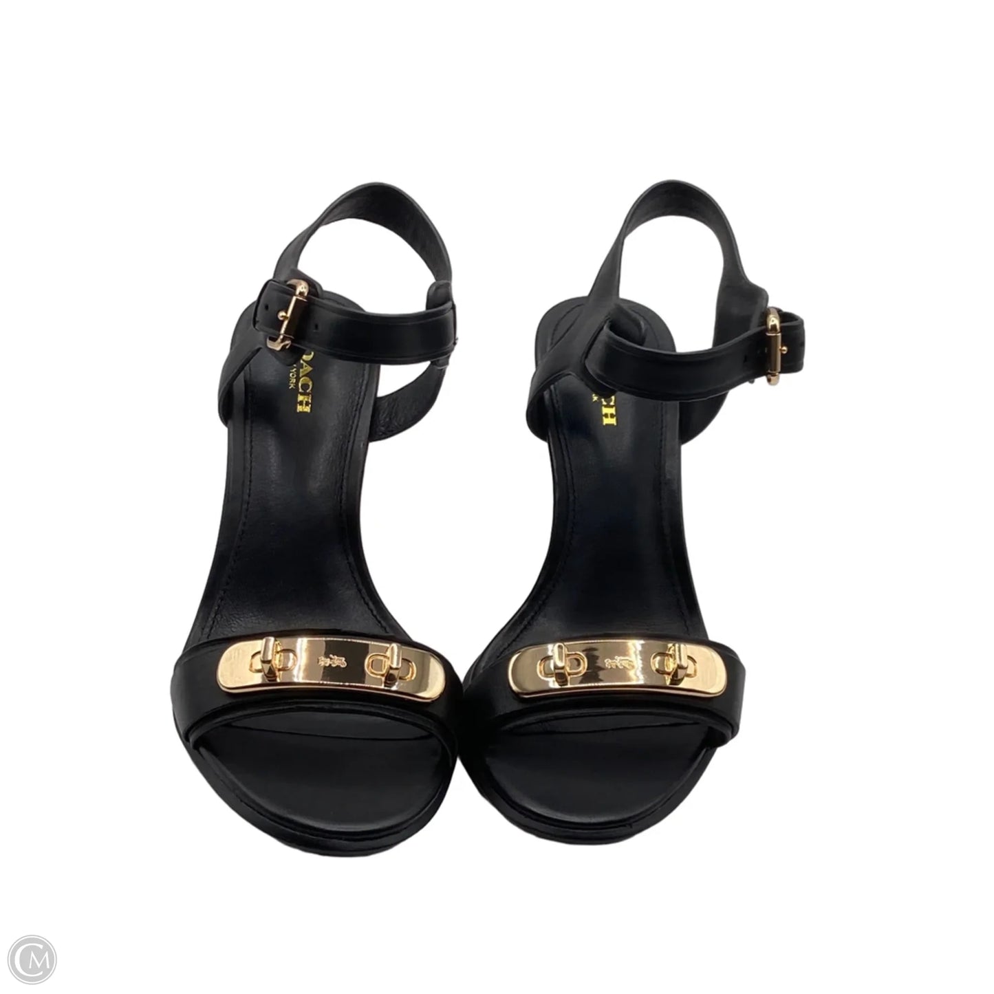 Shoes Designer By Coach In Black, Size: 7.5