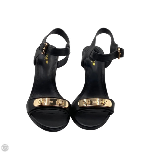 Shoes Designer By Coach In Black, Size: 7.5