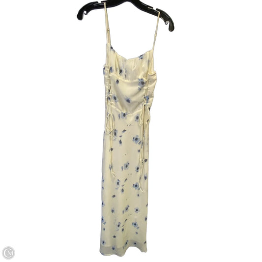 Dress Casual Maxi By American In Cream, Size: S