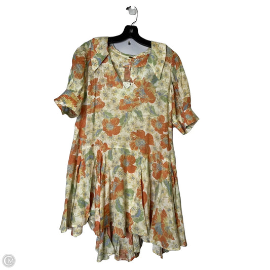 Dress Casual Short By Free People In Floral Print, Size: M