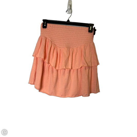 Skirt Mini & Short By Simply Southern In Peach, Size: M