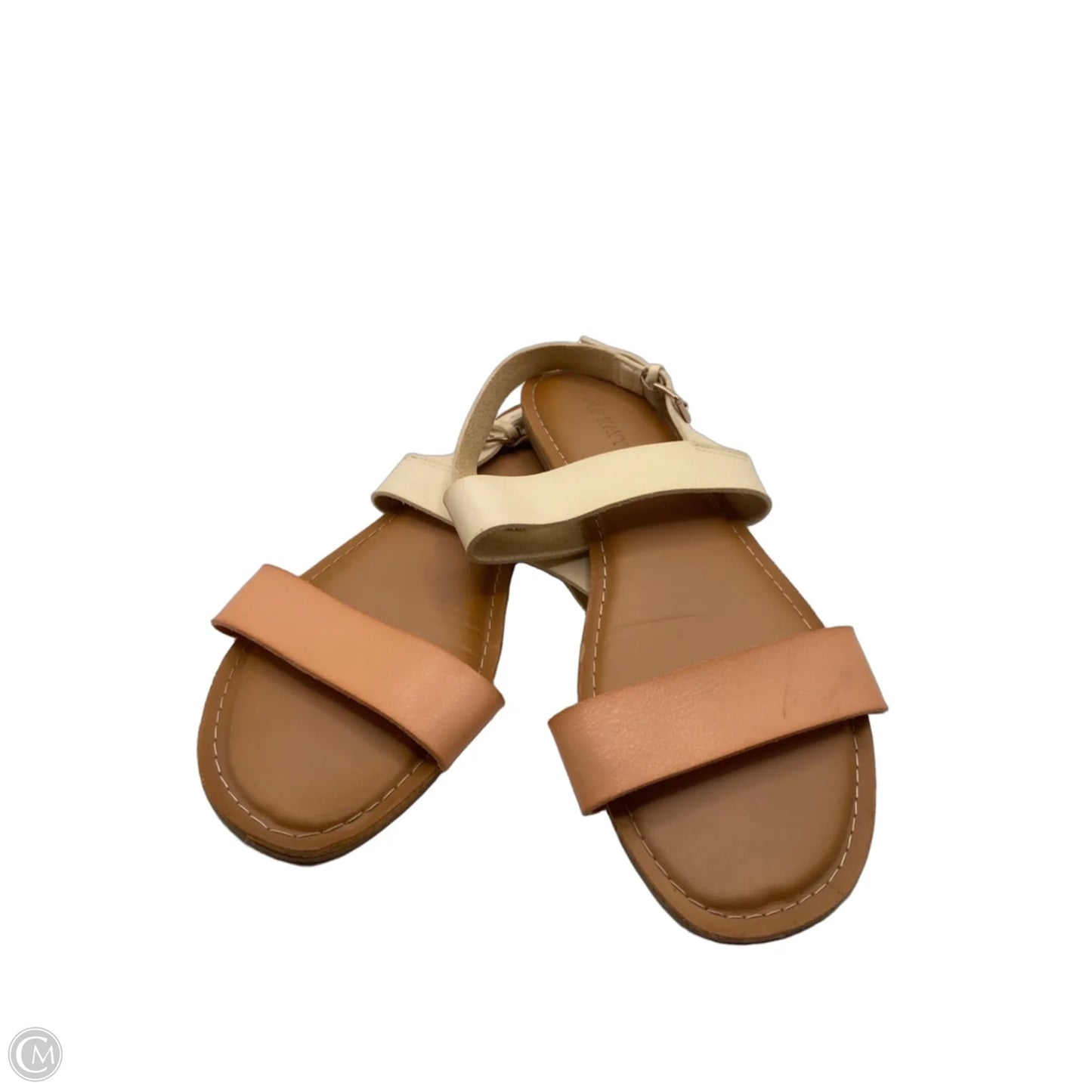 Sandals Flats By Old Navy In Cream, Size: 8