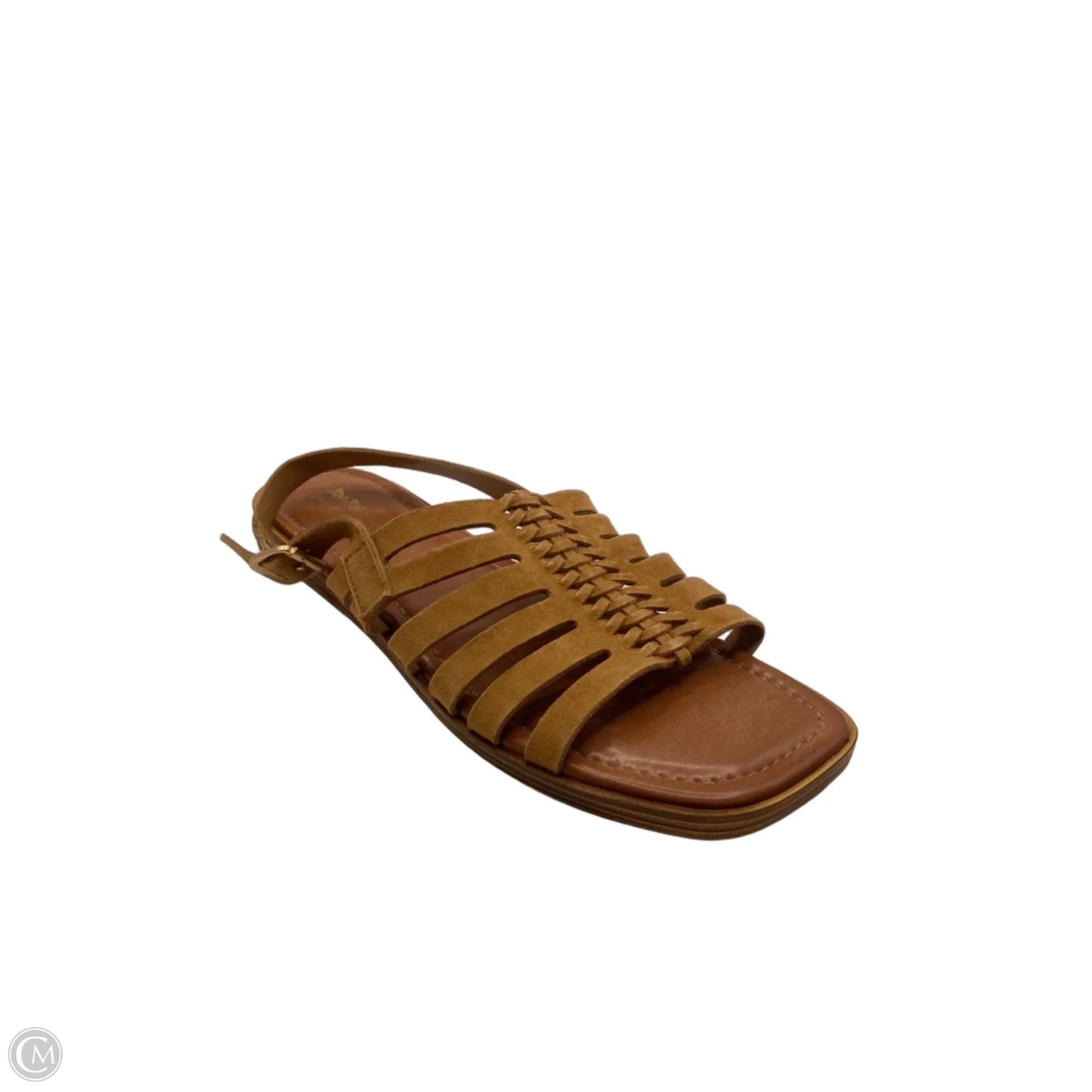 Sandals Flats By Coach And Four In Tan, Size: 9.5