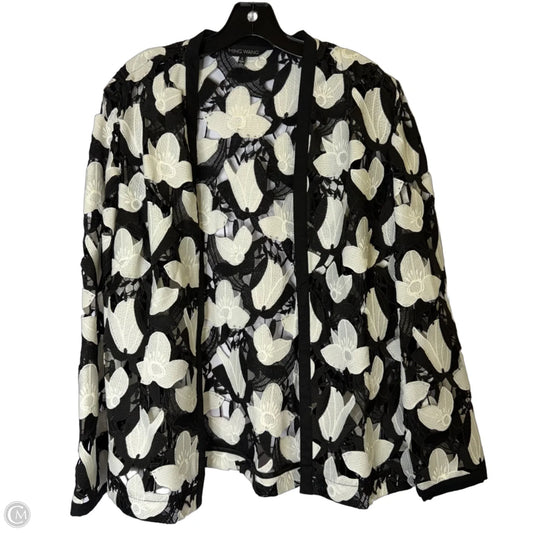 Cardigan By Ming Wang In Black, Size: L