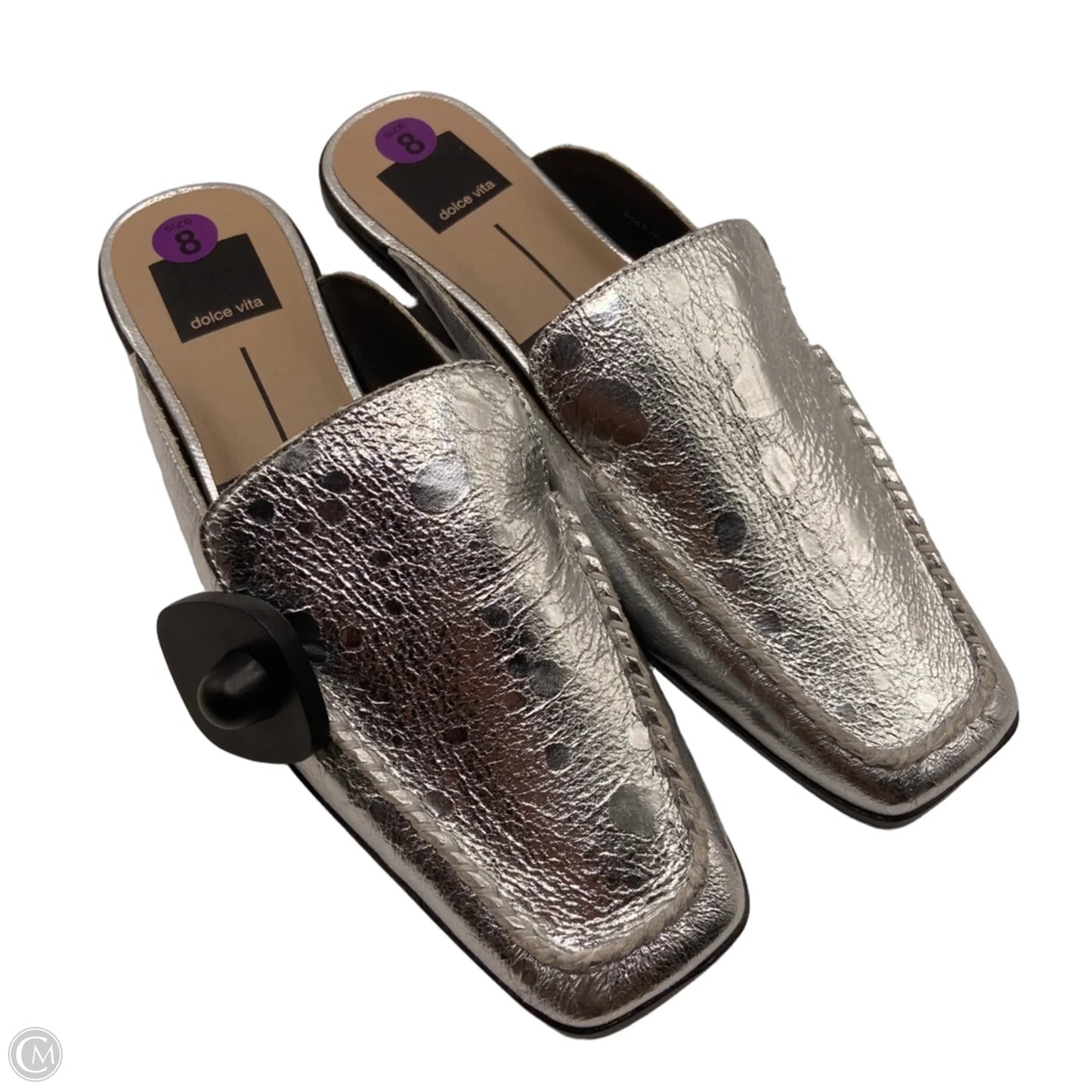Shoes Flats By Dolce Vita In Silver, Size: 8