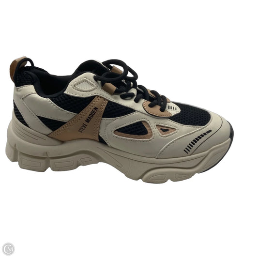 Shoes Sneakers By Steve Madden In Cream, Size: 7.5