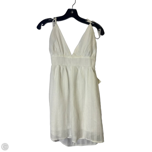 Dress Casual Short By Forever 21 In White, Size: M