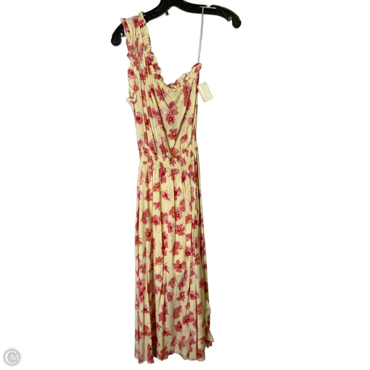 Dress Casual Midi By Melloday In Cream, Size: Xs