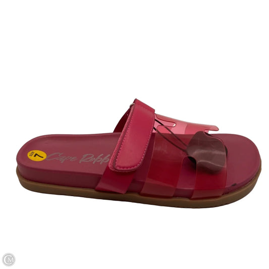 Sandals Flats By Cape Robbin In Pink, Size: 7