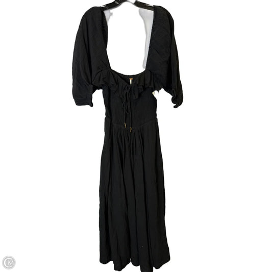 Dress Casual Maxi By Free People In Black, Size: S