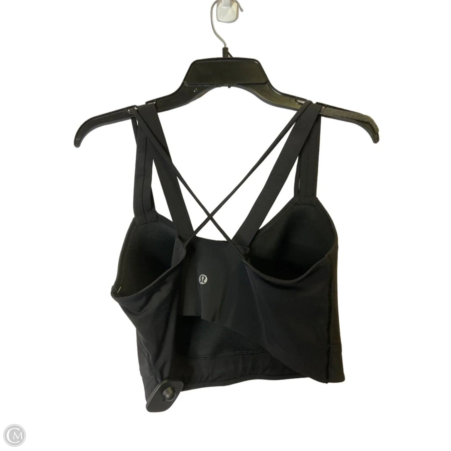 Athletic Bra By Lululemon In Black, Size: L