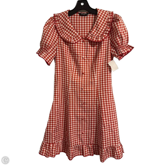 Dress Casual Short By Allegra K In Red, Size: Xs
